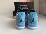 Authentic Air Jordan 4 UNC