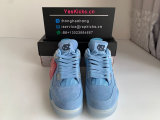 Authentic Air Jordan 4 UNC