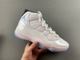 Authentic Air Jordan 11 “Legend Blue” 2024