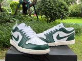 Authentic Air Jordan 1 Low “Oxidized Green”