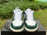 Authentic Air Jordan 1 Low “Oxidized Green”