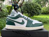 Authentic Air Jordan 1 Low “Oxidized Green”