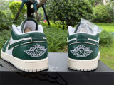 Authentic Air Jordan 1 Low “Oxidized Green”