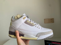 Authentic A Ma Maniere x Air Jordan 3 White/Medium Grey
