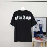 Palm Angels Short Round Collar T-shirt S-XL (16)