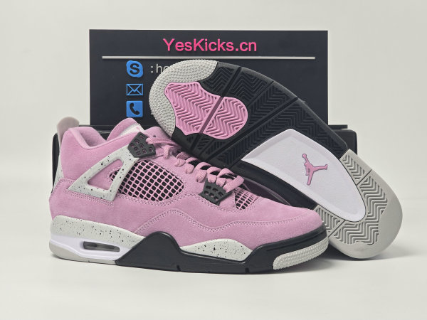 Authentic Air Jordan 4 WNNS “Orchid”