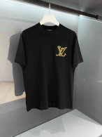 LV Short Round Collar T-shirt S-XXL (6)