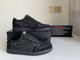 Authentic Travis Scott x Air Jordan 1 Low Black/Phantom