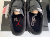 Authentic Travis Scott x Air Jordan 1 Low Black/Phantom