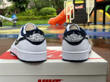 Authentic Air Jordan 1 Low WMNS White/Black