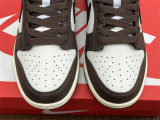 Authentic Nike Dunk Low Brown/White