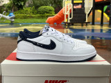 Authentic Air Jordan 1 Low WMNS White/Black