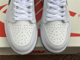 Authentic Air Jordan 1 Low WMNS White/Black