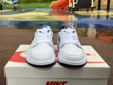 Authentic Air Jordan 1 Low WMNS White/Black