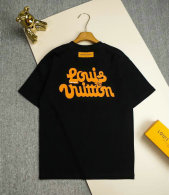 LV Short Round Collar T-shirt S-XXL (44)