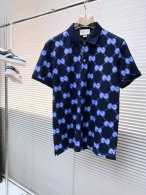 Gucci Short Lapel T-shirt M-XXXL (115)
