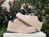 Authentic Air Jordan 1 Low WMNS Pink/Rose