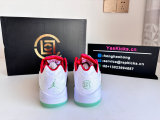 Authentic CLOT x Air Jordan 5 Low GS “White Silk”