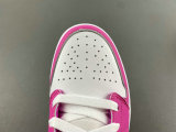 Authentic Air Jordan 1 Low GS Fierce Pink/White