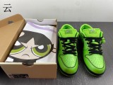 Authentic The Powerpuff Girls x Nike SB Dunk Low Green