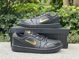 Authentic Air Jordan 1 Low “Method of Make” Black/Metallic Gold