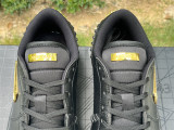 Authentic Air Jordan 1 Low “Method of Make” Black/Metallic Gold