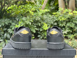 Authentic Air Jordan 1 Low “Method of Make” Black/Metallic Gold