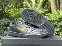 Authentic Air Jordan 1 Low “Method of Make” Black/Metallic Gold Authentic Air Jordan 1 Low “Method of Make” Black/Metallic Gold