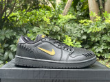 Authentic Air Jordan 1 Low “Method of Make” Black/Metallic Gold