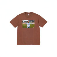 Supreme Short Round Collar T-shirt S-XL (460)