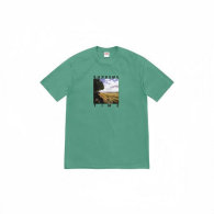Supreme Short Round Collar T-shirt S-XL (199)