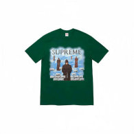 Supreme Short Round Collar T-shirt S-XL (138)