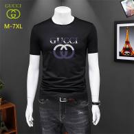 Gucci Short Round Collar T-shirt M-7XL (1)