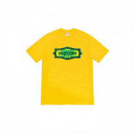Supreme Short Round Collar T-shirt S-XL (297)