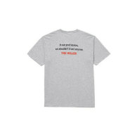 Supreme Short Round Collar T-shirt S-XL (214)