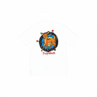 Supreme Short Round Collar T-shirt S-XL (129)