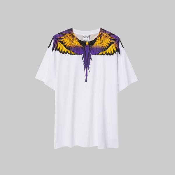 Marcelo Burlon Short Round Collar T-shirt XS-XL (20)