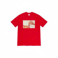 Supreme Short Round Collar T-shirt S-XL (370)