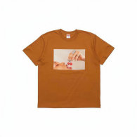 Supreme Short Round Collar T-shirt S-XL (372)