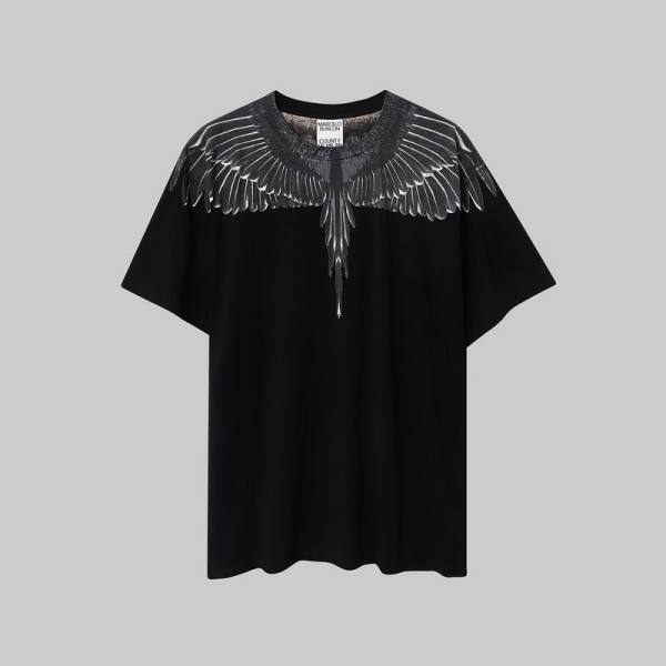 Marcelo Burlon Short Round Collar T-shirt XS-XL (17)