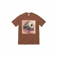 Supreme Short Round Collar T-shirt S-XL (269)