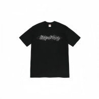 Supreme Short Round Collar T-shirt S-XL (448)