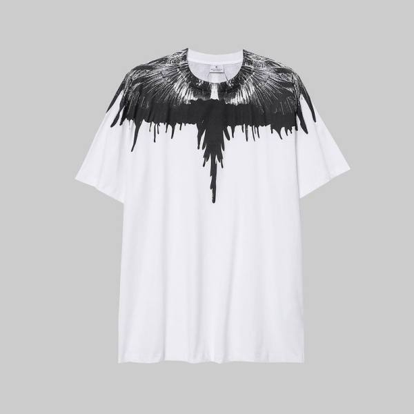 Marcelo Burlon Short Round Collar T-shirt XS-XL (6)