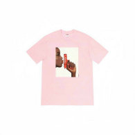 Supreme Short Round Collar T-shirt S-XL (101)