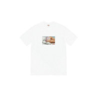 Supreme Short Round Collar T-shirt S-XL (210)