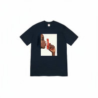 Supreme Short Round Collar T-shirt S-XL (99)
