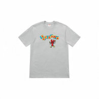 Supreme Short Round Collar T-shirt S-XL (282)