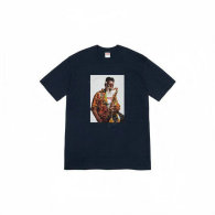 Supreme Short Round Collar T-shirt S-XL (244)