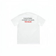 Supreme Short Round Collar T-shirt S-XL (216)