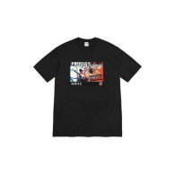 Supreme Short Round Collar T-shirt S-XL (382)